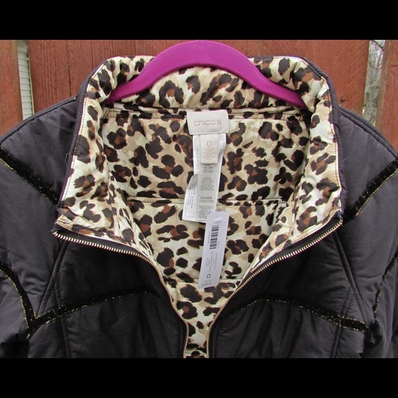 🎉2x’sHPChico’s Reversible Puffer Jacket HP🎉 - Picture 2 of 7